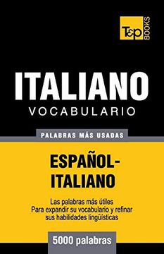 portada Vocabulario Español-Italiano - 5000 Palabras más Usadas: 175 (Spanish Collection)