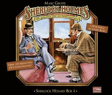 portada Sherlock Holmes box 2: Im Schatten des Rippers / das Entwendete Fallbeil / die Affenfrau. (en Alemán)