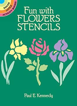 portada Fun With Flowers Stencils (Little Activity Books) (in English)