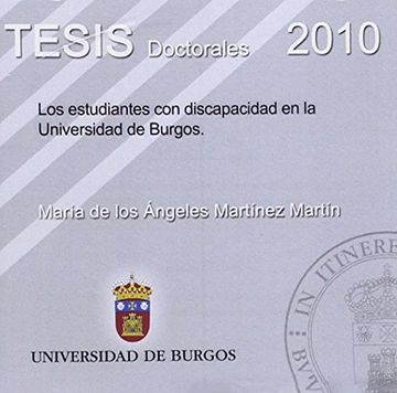 portada Los estudiantes con discapacidad en la Universidad de Burgos (Tesis)