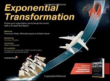 portada Exponential Transformation: Evolve Your Organization (And Change the World) With a 10-Week exo Sprint (en Inglés)