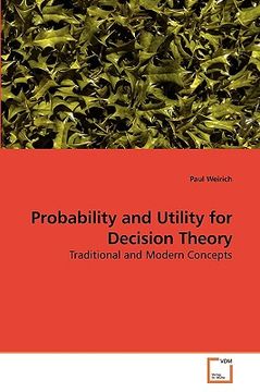 portada probability and utility for decision theory (en Inglés)