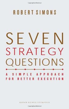 portada Seven Strategy Questions: A Simple Approach for Better Execution (en Inglés)