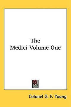 portada the medici volume one (en Inglés)