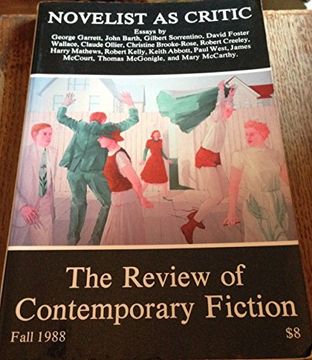 portada The Review of Contemporary Fiction: Novelist as Critic v. 8-3 