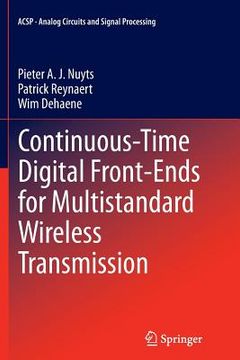 portada Continuous-Time Digital Front-Ends for Multistandard Wireless Transmission (en Inglés)