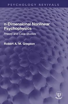 portada N-Dimensional Nonlinear Psychophysics (Psychology Revivals) 