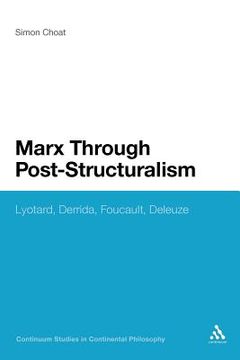 portada marx through post-structuralism (en Inglés)