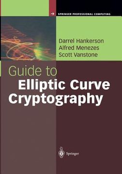 portada guide to elliptic curve cryptography (en Inglés)