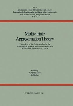 portada multivariate approximation theory: proceedings february 4-10, 1979, oberwolfach (en Alemán)