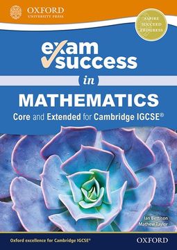 portada Exam Success in Mathematics for Cambridge IGCSE® (Core & Extended) (en Inglés)
