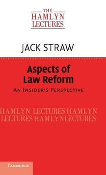 portada Aspects of law Reform (The Hamlyn Lectures) (in English)