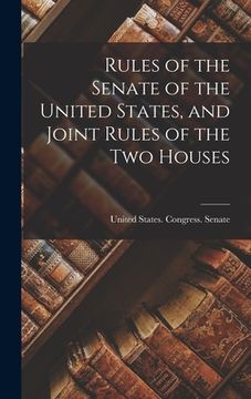 portada Rules of the Senate of the United States, and Joint Rules of the Two Houses