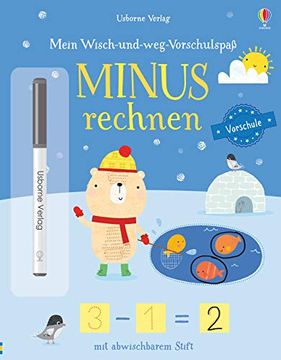 portada Mein Wisch-Und-Weg-Vorschulspaß: Minus Rechnen (en Alemán)