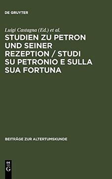 portada Studien zu Petron und Seiner Rezeption (en Alemán)