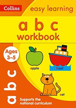 portada ABC Workbook: Ages 3-5 (Collins Easy Learning Preschool)