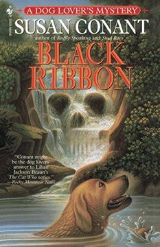 portada Black Ribbon: A dog Lover's Mystery (en Inglés)