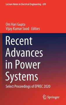 portada Recent Advances in Power Systems: Select Proceedings of Eprec 2020 (in English)