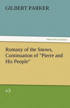 portada romany of the snows, continuation of "pierre and his people," v3