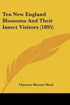 portada ten new england blossoms and their insect visitors (1895) (en Inglés)