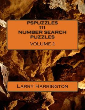 portada PSPUZZLES 111 NUMBER SEARCH PUZZLES Volume 2 (en Inglés)