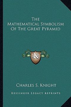 portada the mathematical symbolism of the great pyramid