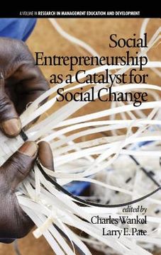 portada Social Entrepreneurship as a Catalyst for Social Change (Hc)
