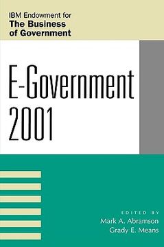 portada e-government (in English)
