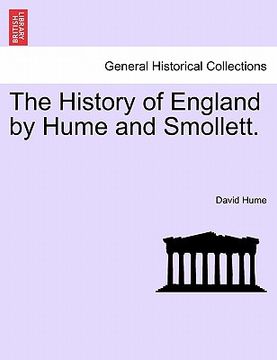 portada the history of england by hume and smollett. vol. ii, a new edition (en Inglés)