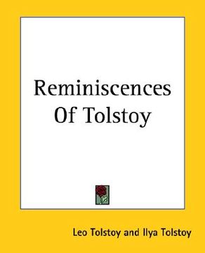 portada reminiscences of tolstoy