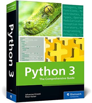 portada Python 3: The Comprehensive Guide to Hands-On Python Programming (en Inglés)