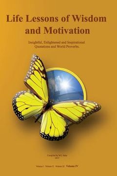 portada Life Lessons of Wisdom and Motivation: Insightful, Enlightened and Inspirational quotations and proverbs. (en Inglés)