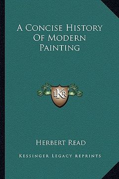 portada a concise history of modern painting (in English)