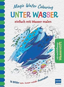 portada Magic Water Colouring - Unter Wasser (en Alemán)