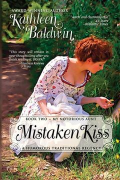 portada Mistaken Kiss: A Humorous Traditional Regency Romance (en Inglés)