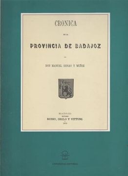 portada Crónica de la Provincia de Badajoz