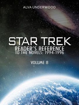 portada star trek reader's reference to the novels: 1994-1996: volume 8