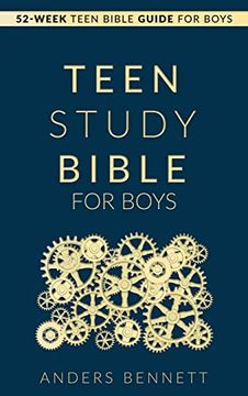 portada Teen Study Bible for Boys: 52-Week Teen Bible Guide for Boys (en Inglés)