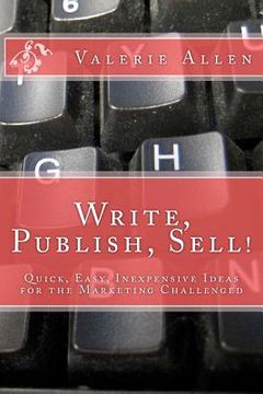 portada write, publish, sell! (en Inglés)