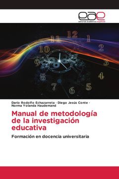 portada Manual de Metodología de la Investigación Educativa
