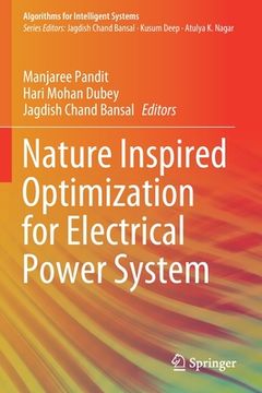portada Nature Inspired Optimization for Electrical Power System (en Inglés)