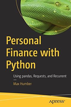 portada Personal Finance With Python: Using Pandas, Requests, and Recurrent (en Inglés)