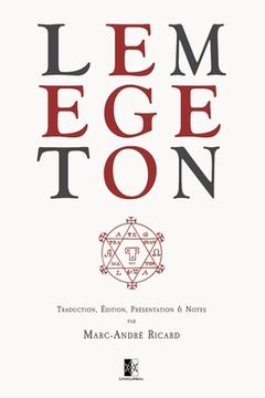 portada Lemegeton: Petite Clé du Roi Salomon - Clavicula Salomonis Regis (in French)