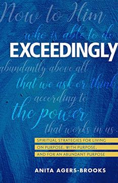 portada Exceedingly: Spiritual Strategies for Living on Purpose, With Purpose, and for an Abundant Purpose (en Inglés)