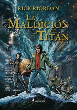 portada La maldición del Titán (Percy Jackson y los dioses del Olimpo novela gráfica 3) - Rick Riordan - Libro Físico