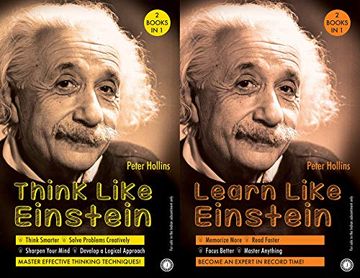 portada Think Like Einstein & Learn Like Einstien (2 Books in 1)