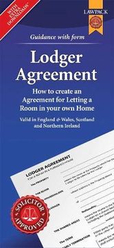 portada Lodger Agreement Form Pack: How to Create an Agreement for Letting a Room in Your own Home (en Inglés)