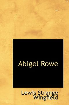 portada abigel rowe (in English)