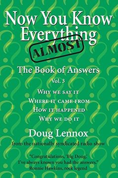 portada Now you Know Almost Everything (en Inglés)