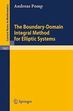 portada the boundary-domain integral method for elliptic systems: with application to shells